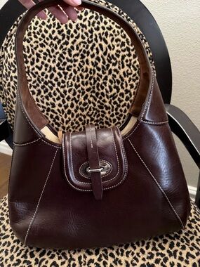 Dooney & Bourke Florentine Toscana Front Stitch Hobo